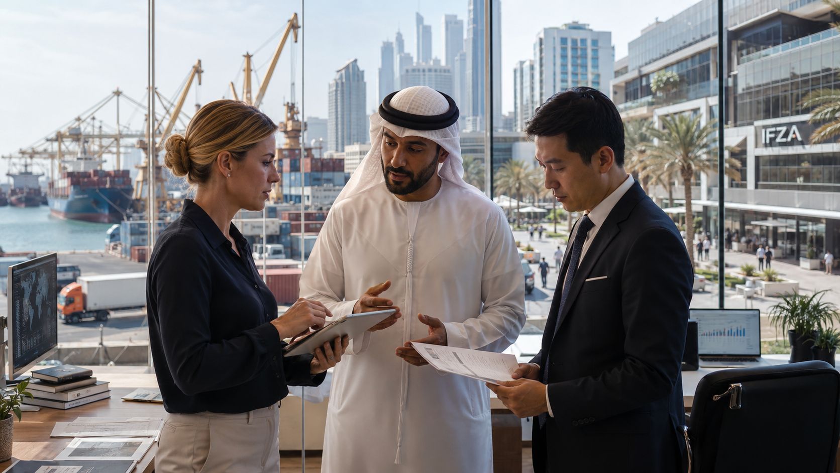 Read more about the article DMCC vs IFZA, Which Dubai Free Zone Is Best for UK Traders?